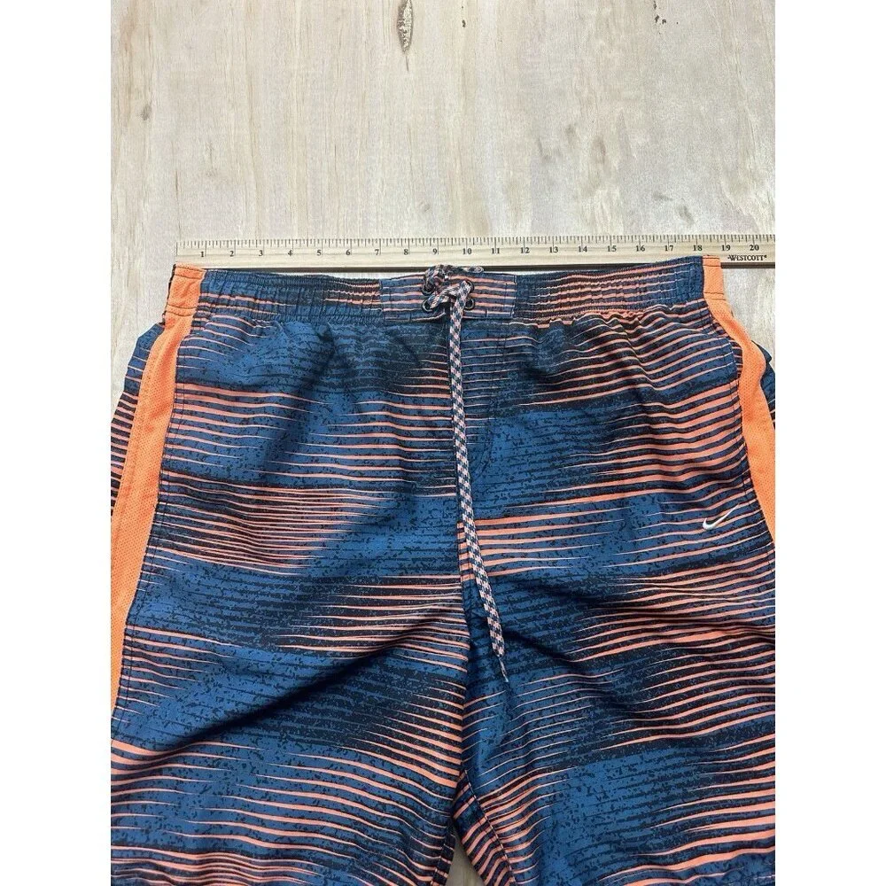Nike Men’s‎ Swim Trunks XL Orange Blue